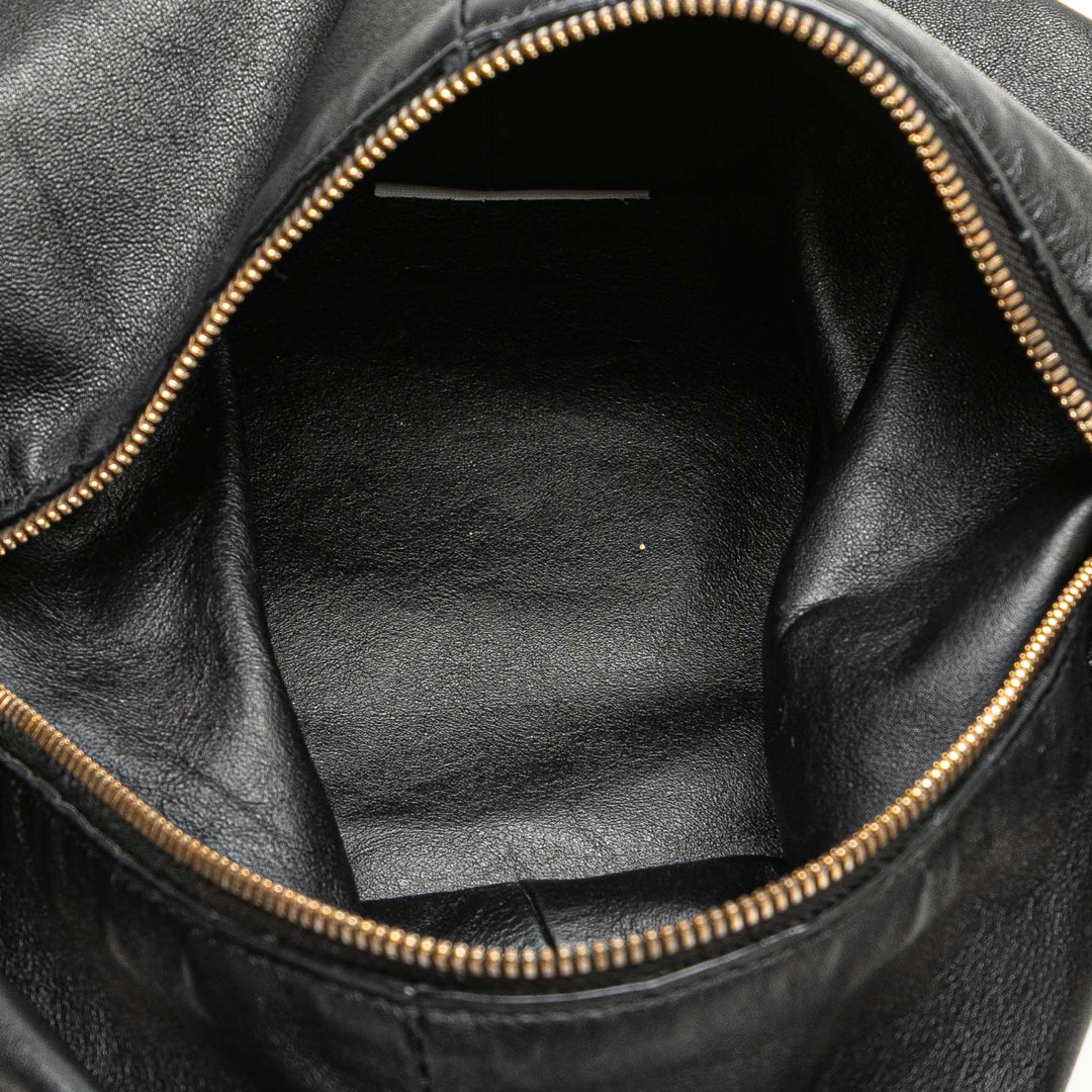 Bottega Veneta Mini Cuir de veau Double Knot Bag Noir – GABY PARIS Authentique