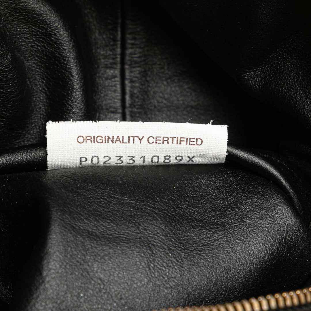 Bottega Veneta Mini Cuir de veau Double Knot Bag Noir – GABY PARIS Authentique