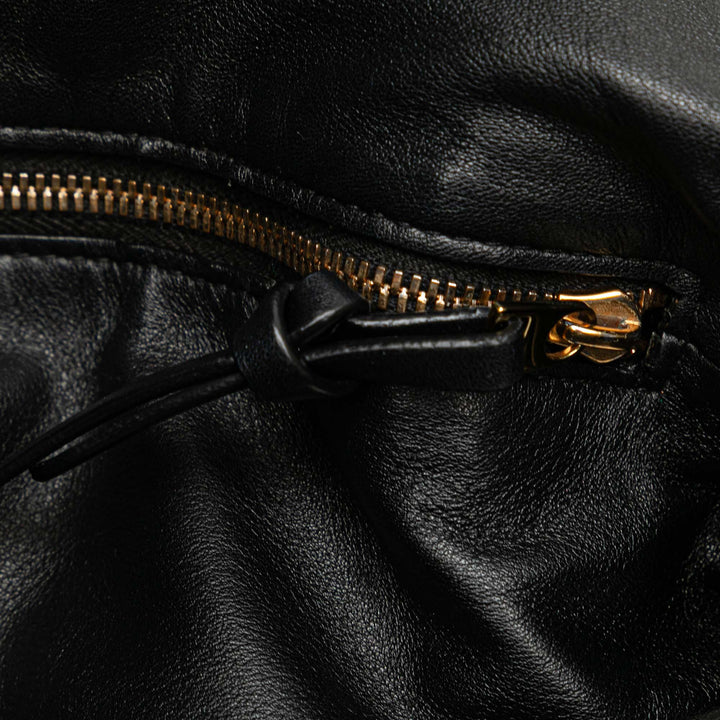 Bottega Veneta Mini Cuir de veau Double Knot Bag Noir – GABY PARIS Authentique