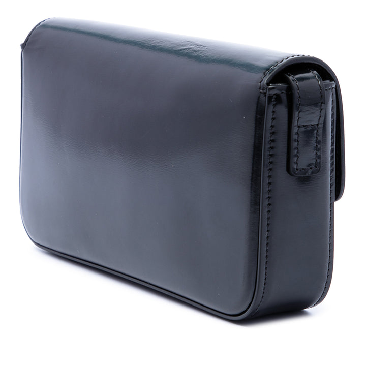 Celine brillant Triomphe Claude Sac Cuir de veau Noir – vue 2 – GABY PARIS