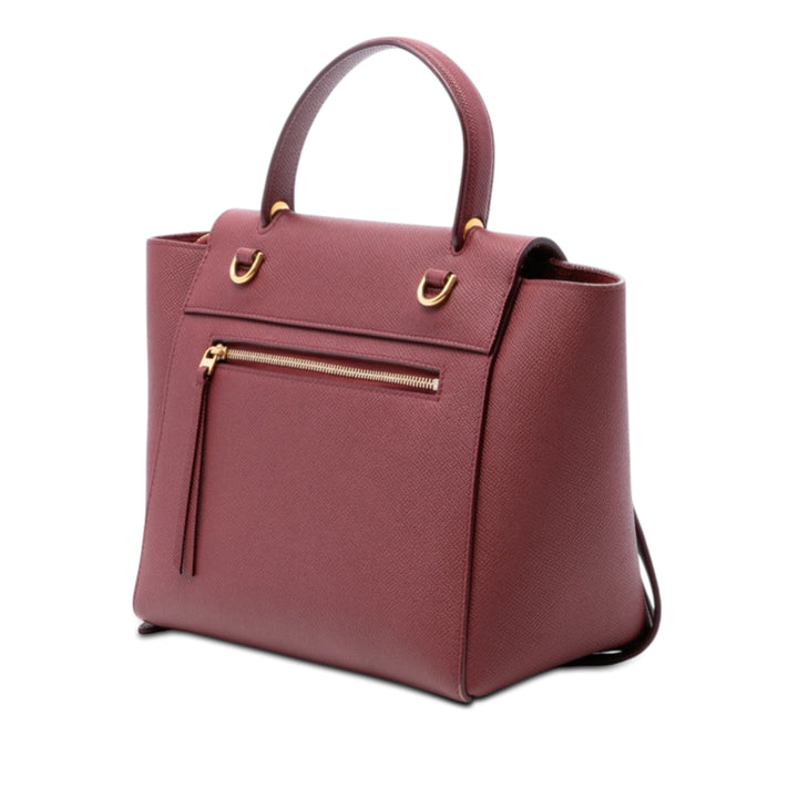 Celine Micro Cuir de veau grainé Sac ceinture