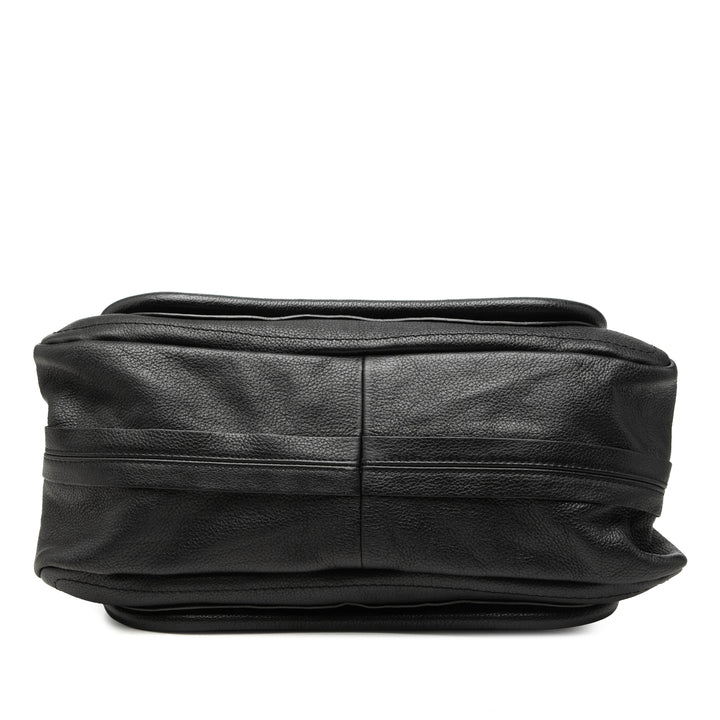 Chloé Pebbled Paraty Sac Moyen Cuir