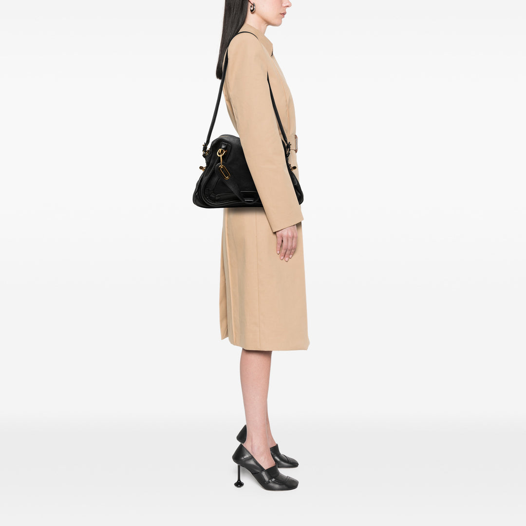 Chloé Pebbled Paraty Sac Moyen Cuir