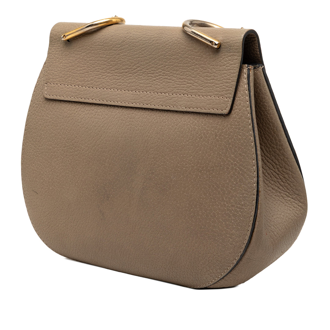 Chloé Small Cuir de veau grainé Drew Sac porté croisé