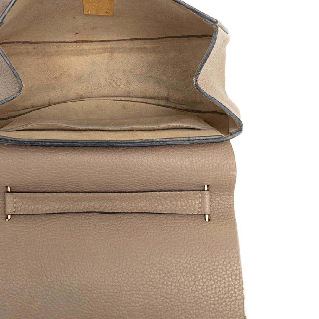 Chloé Small Cuir de veau grainé Drew Sac porté croisé