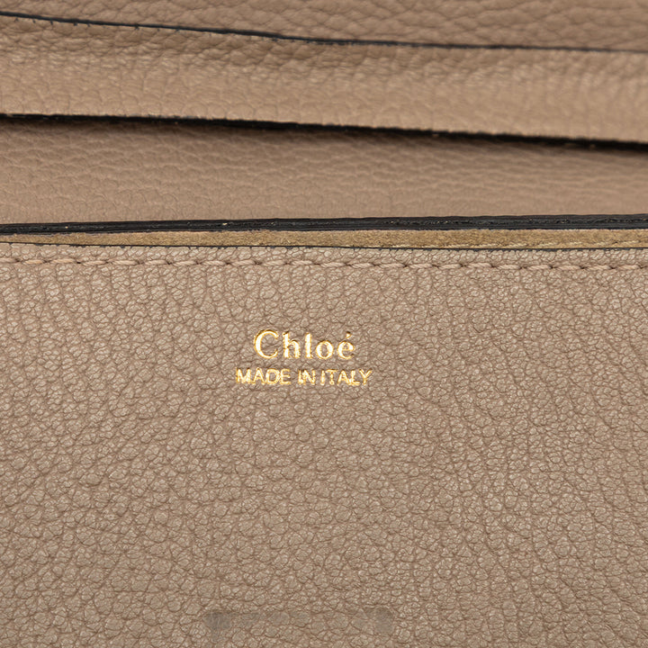 Chloé Small Cuir de veau grainé Drew Sac porté croisé