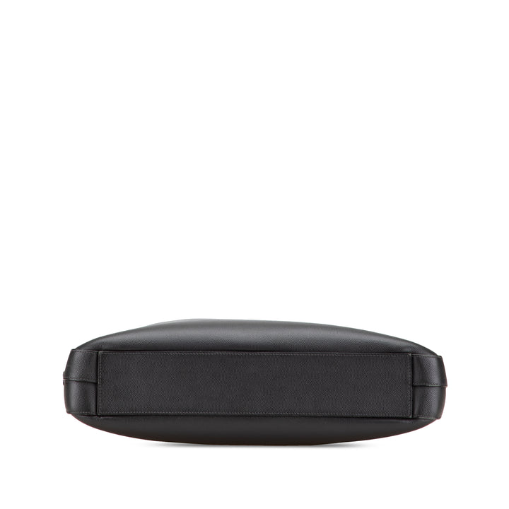 Saint Laurent Medium Grain De Poudre Museum Porte-documents Noir – GABY PARIS Authentique