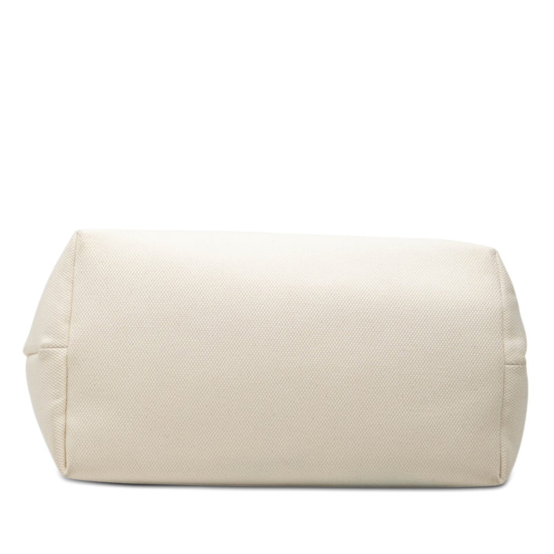 Celine Small Toile Logo Print Horizontal Cabas Cabas