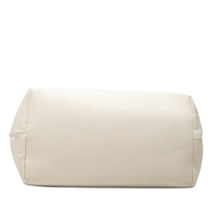 Celine Small Toile Logo Print Horizontal Cabas Cabas