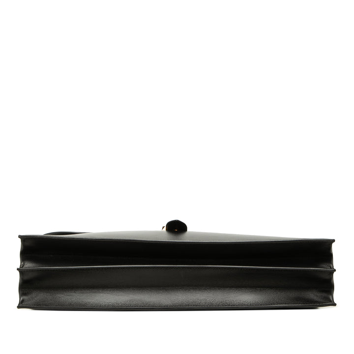 Hermès Box Veau Sac a Depeches 41 Cuir Box