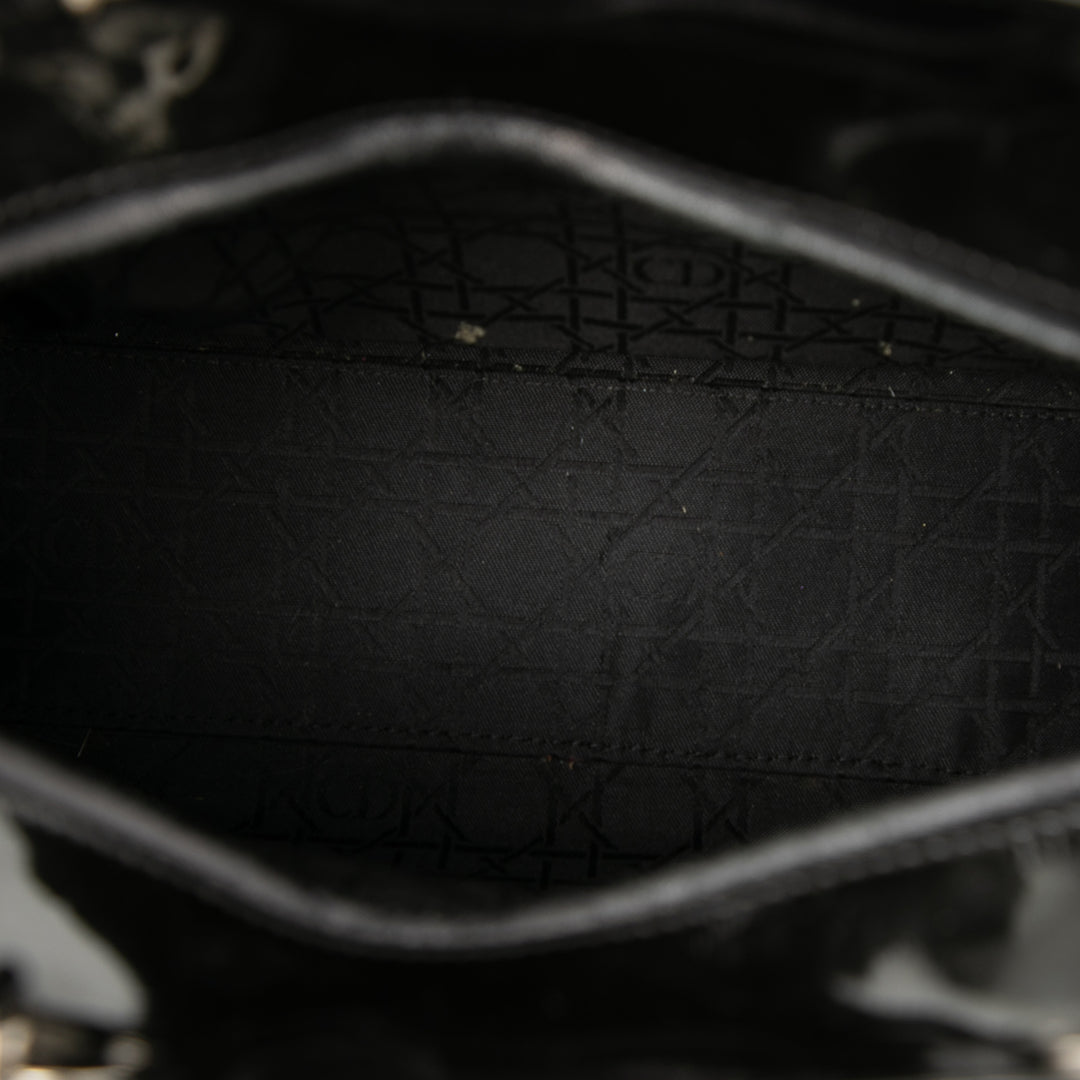 Dior Sac à main Lady Dior Cannage Grand Noir – vue 4 – GABY PARIS