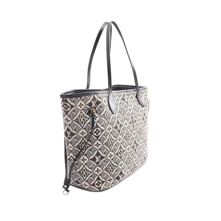 Louis Vuitton Monogram Jacquard Since 1854 Neverfull MM Noir