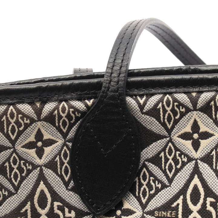 Louis Vuitton Monogram Jacquard Since 1854 Neverfull MM Noir