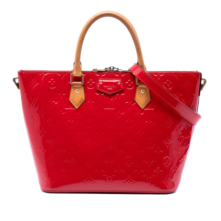 Montebello MM Cuir verni Monogram Rouge