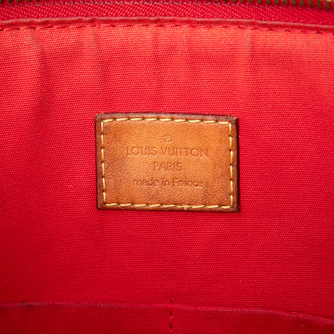 Montebello MM Cuir verni Monogram Rouge