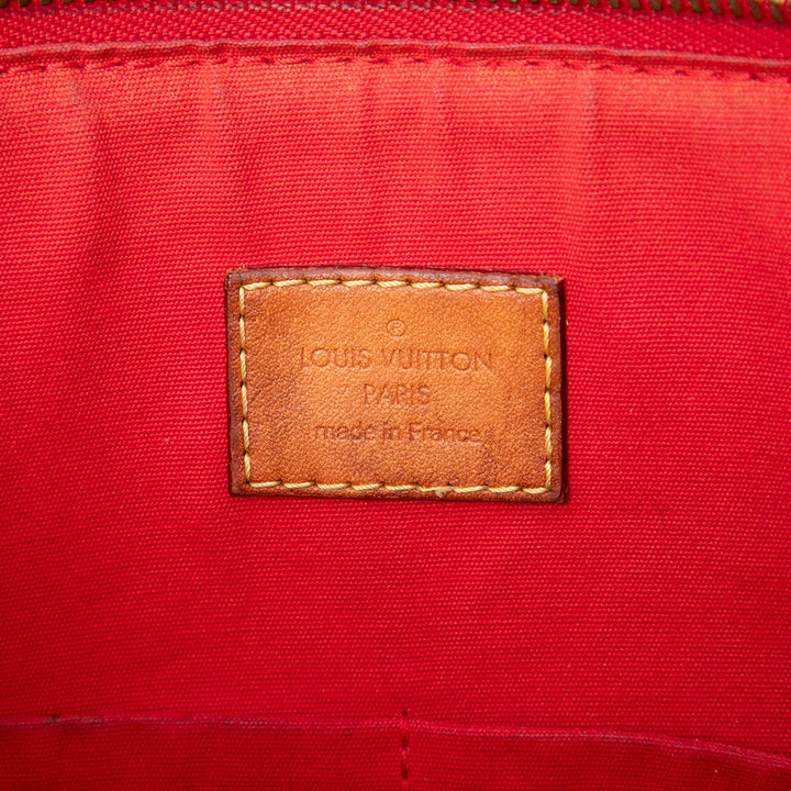 Montebello MM Cuir verni Monogram Rouge