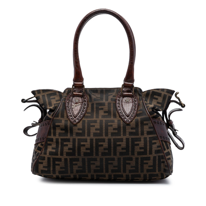 Fendi Zucca Toile Etniko Sac à main