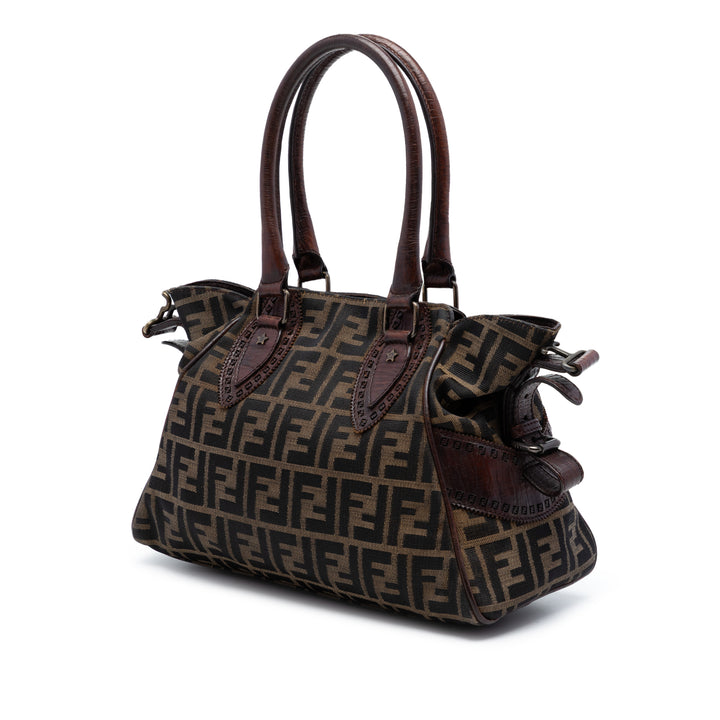Fendi Zucca Toile Etniko Sac à main