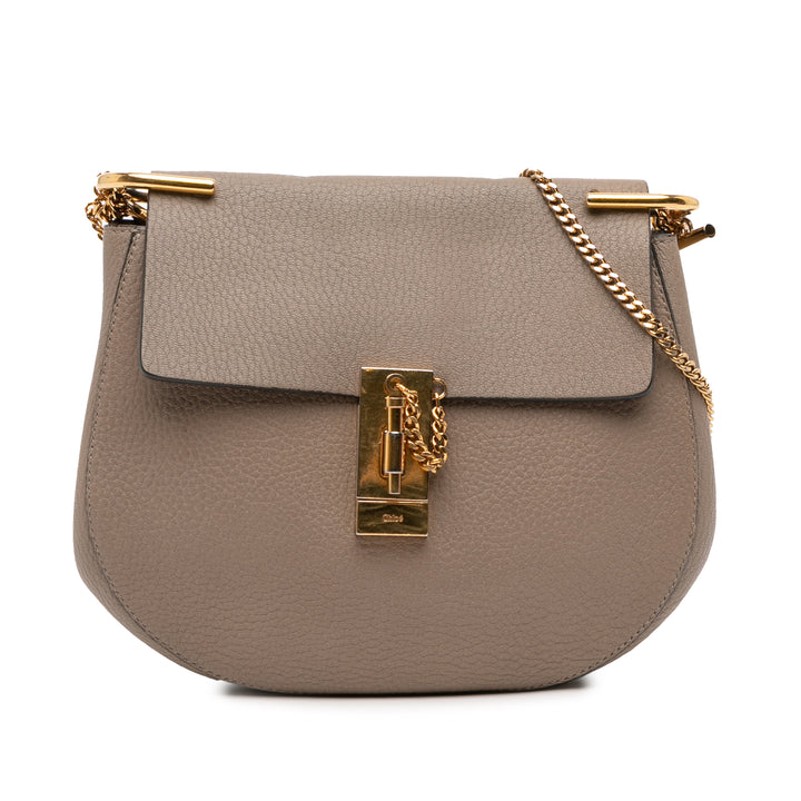 Chloé Small Cuir Drew Sac porté croisé