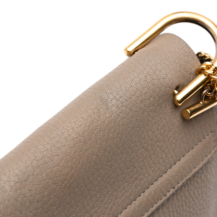 Chloé Small Cuir Drew Sac porté croisé