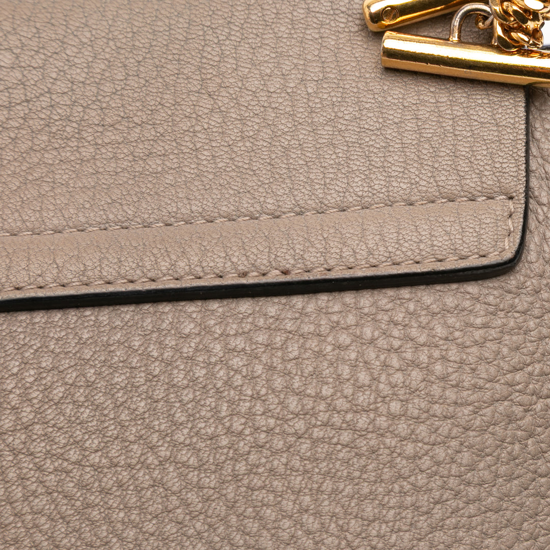 Chloé Small Cuir Drew Sac porté croisé