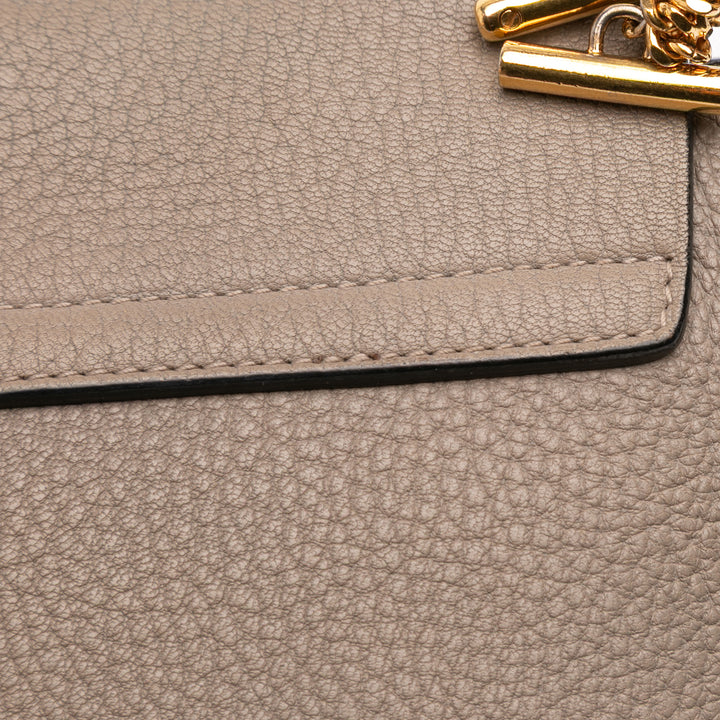 Chloé Small Cuir Drew Sac porté croisé