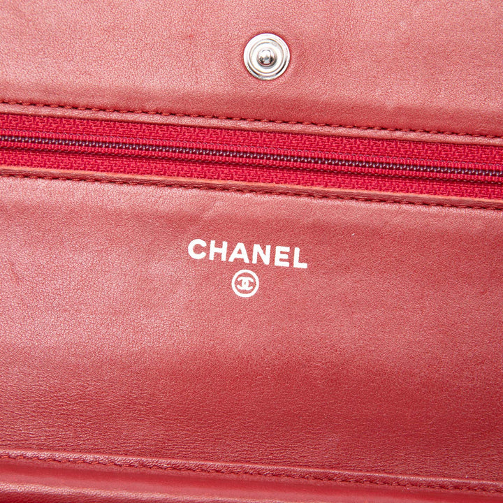 Chanel Matelassé vieilli Cuir de veau Reissue 2.55 Wallet on Chain