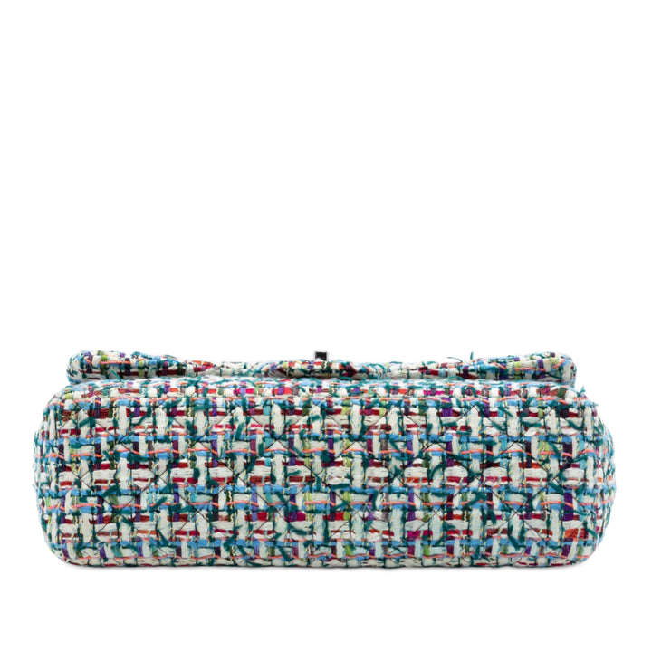 Chanel Jumbo Classic Tweed Double rabat Multi