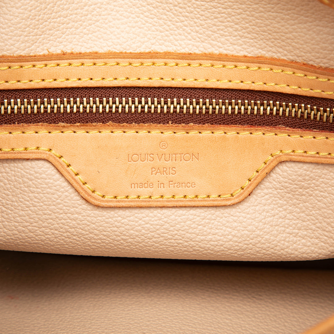 Seau Monogram Marron
