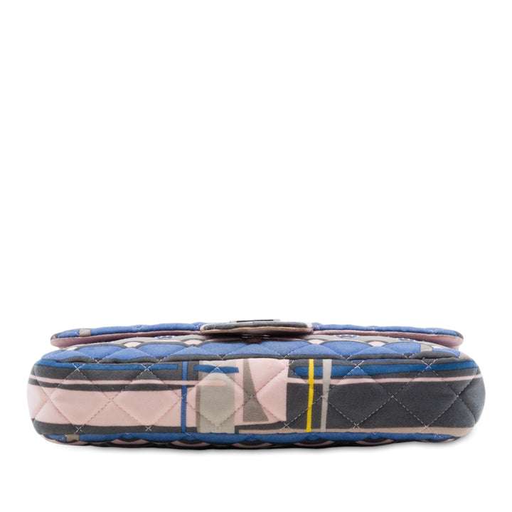 Chanel Small Matelassé Jersey Ocean Drive à rabat