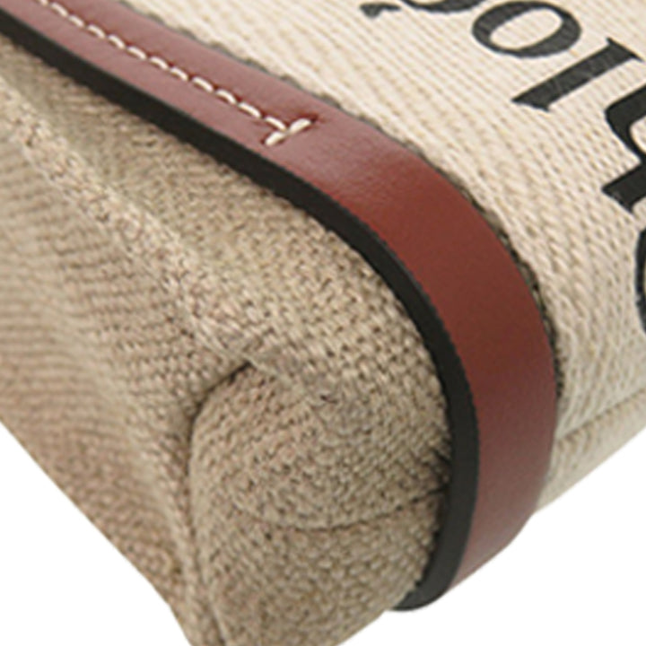 Chloé Sac à main Woody Nano Beige – vue 8 – GABY PARIS