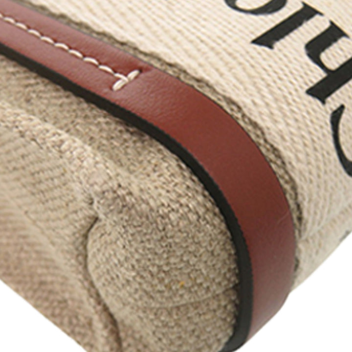 Chloé Sac à main Woody Nano Beige – vue 9 – GABY PARIS