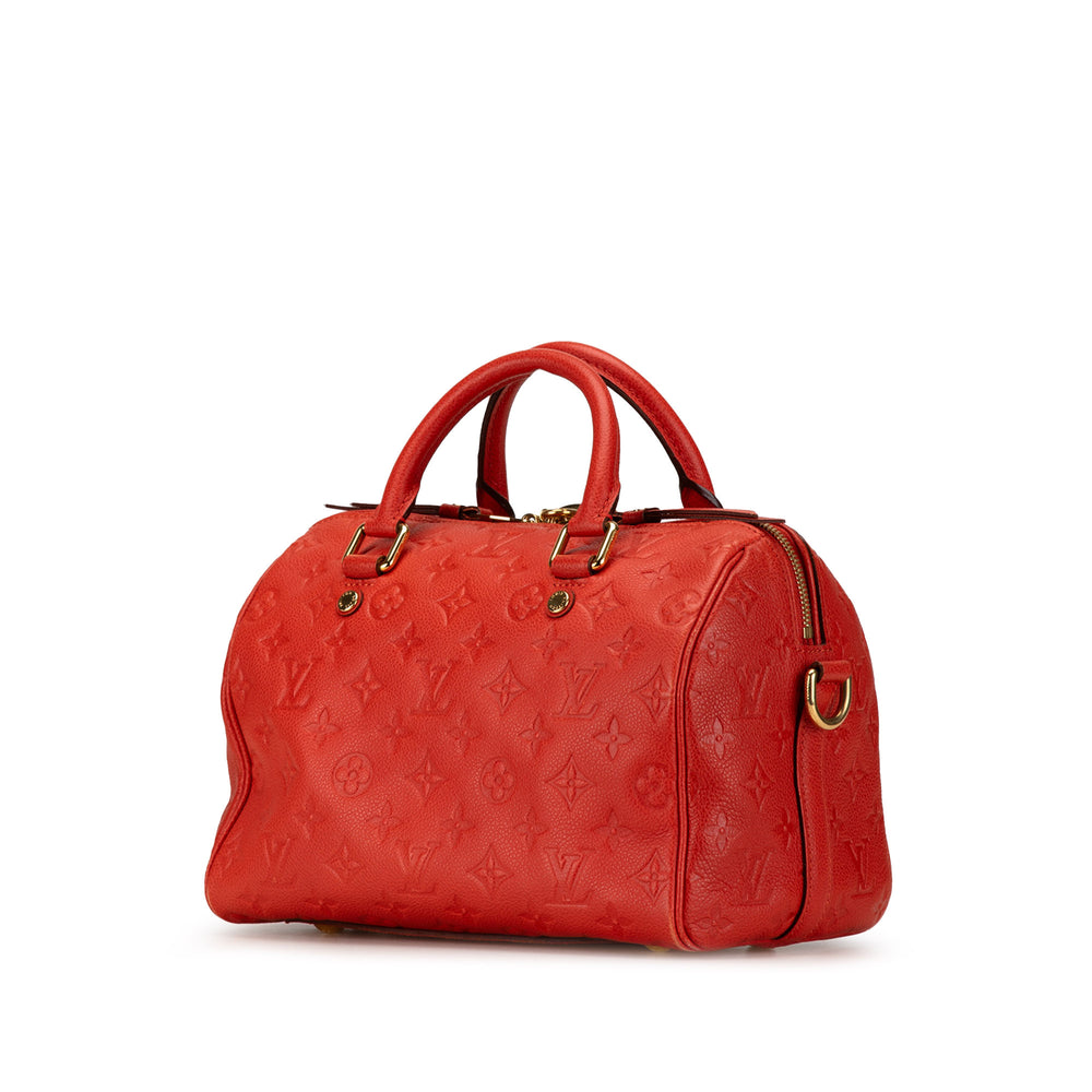 Monogram Empreinte Speedy Bandouliere 25 Red - Gaby Paris