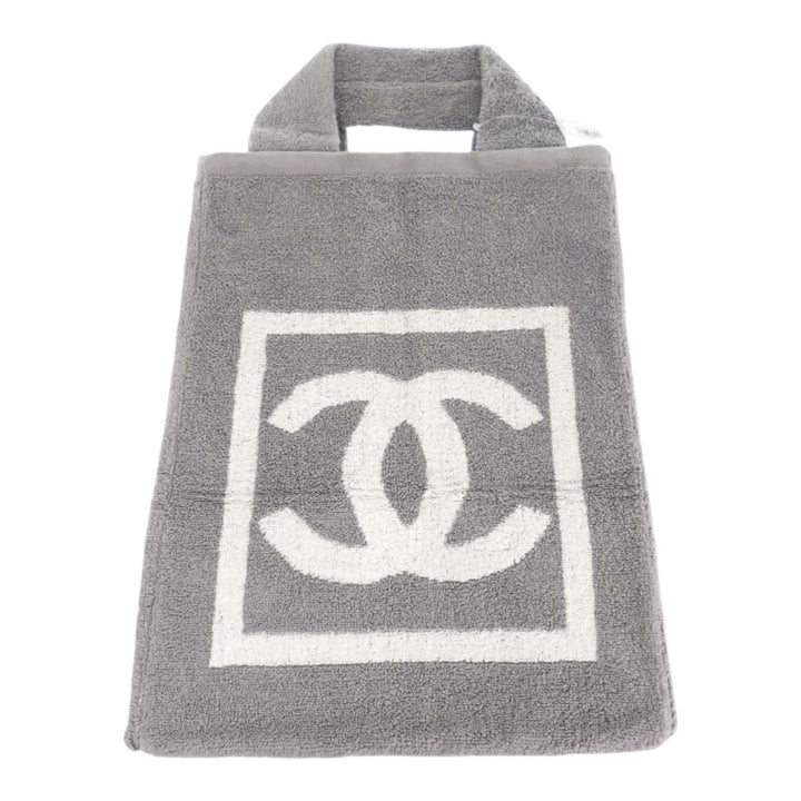 CC Terry Cloth Sports Line Beach Cabas Gris