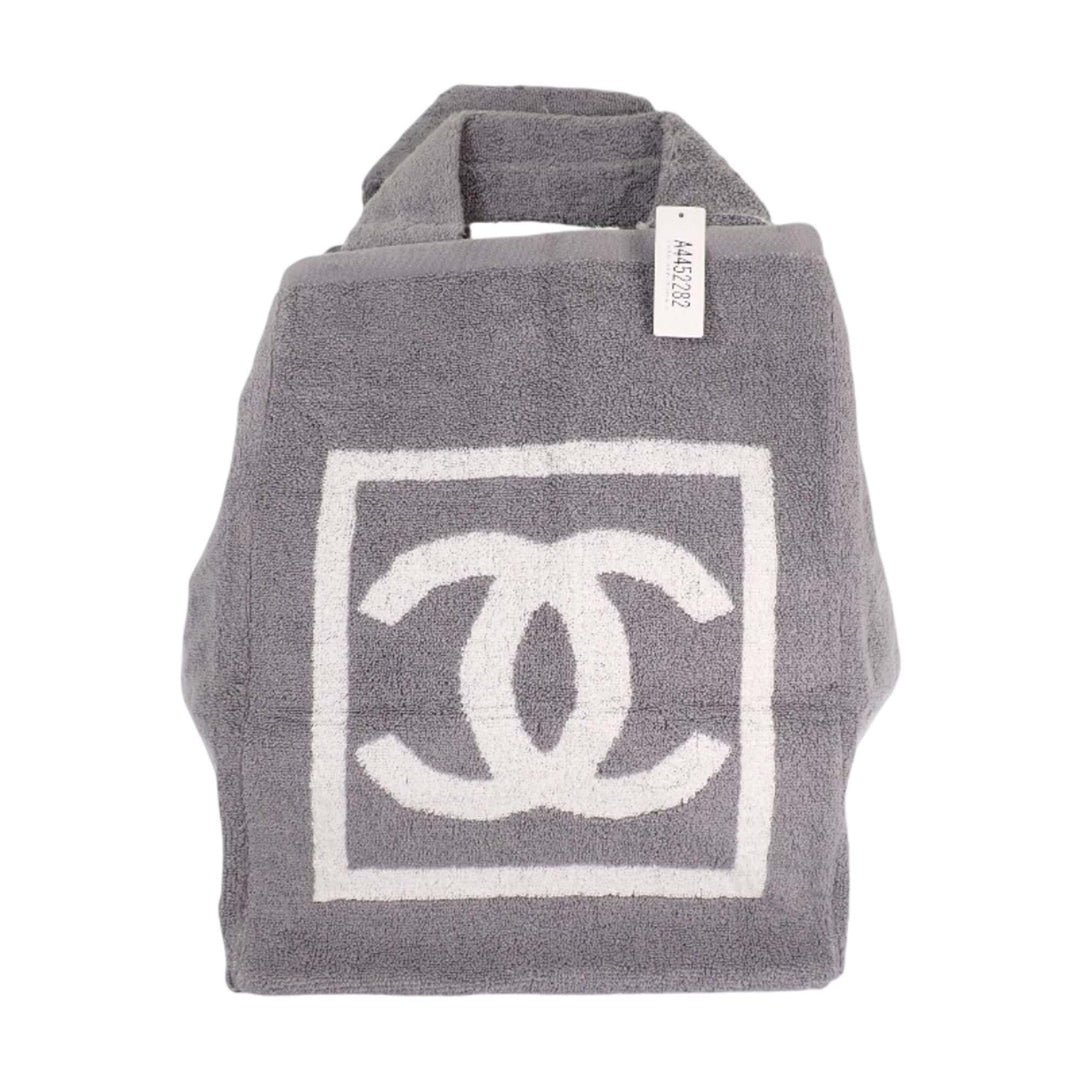 CC Terry Cloth Sports Line Beach Cabas Gris