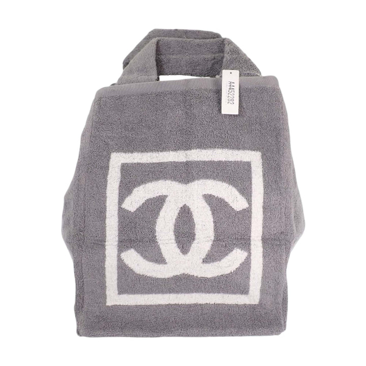 CC Terry Cloth Sports Line Beach Cabas Gris