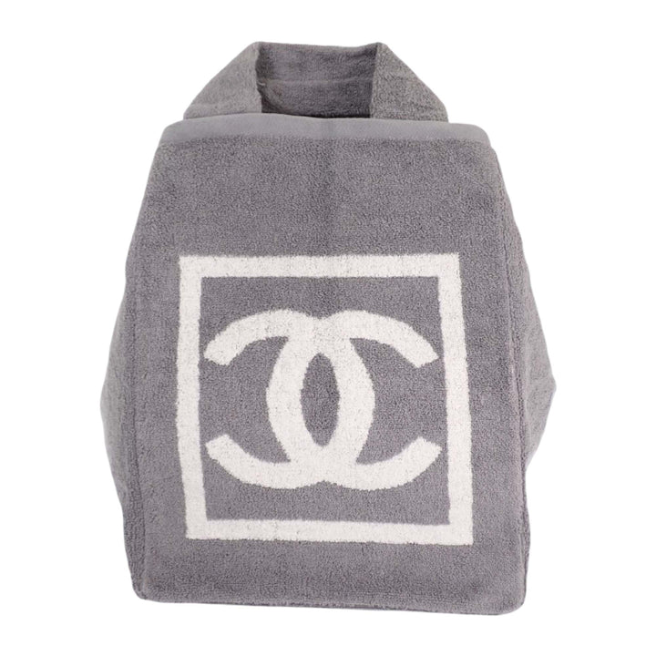 CC Terry Cloth Sports Line Beach Cabas Gris