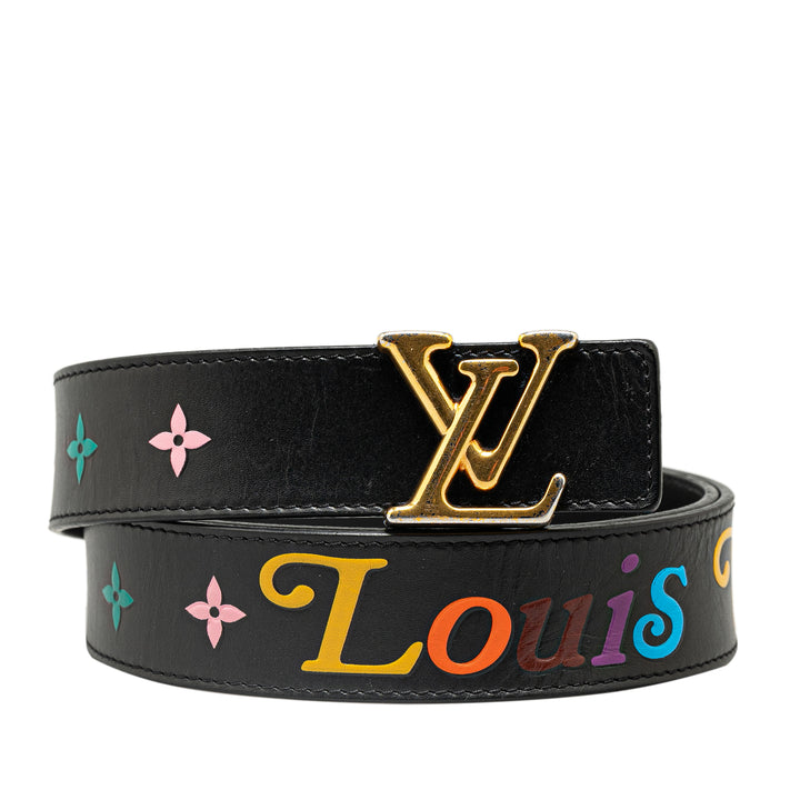 Louis Vuitton Monogram New Wave Belt Black - GABY PARIS