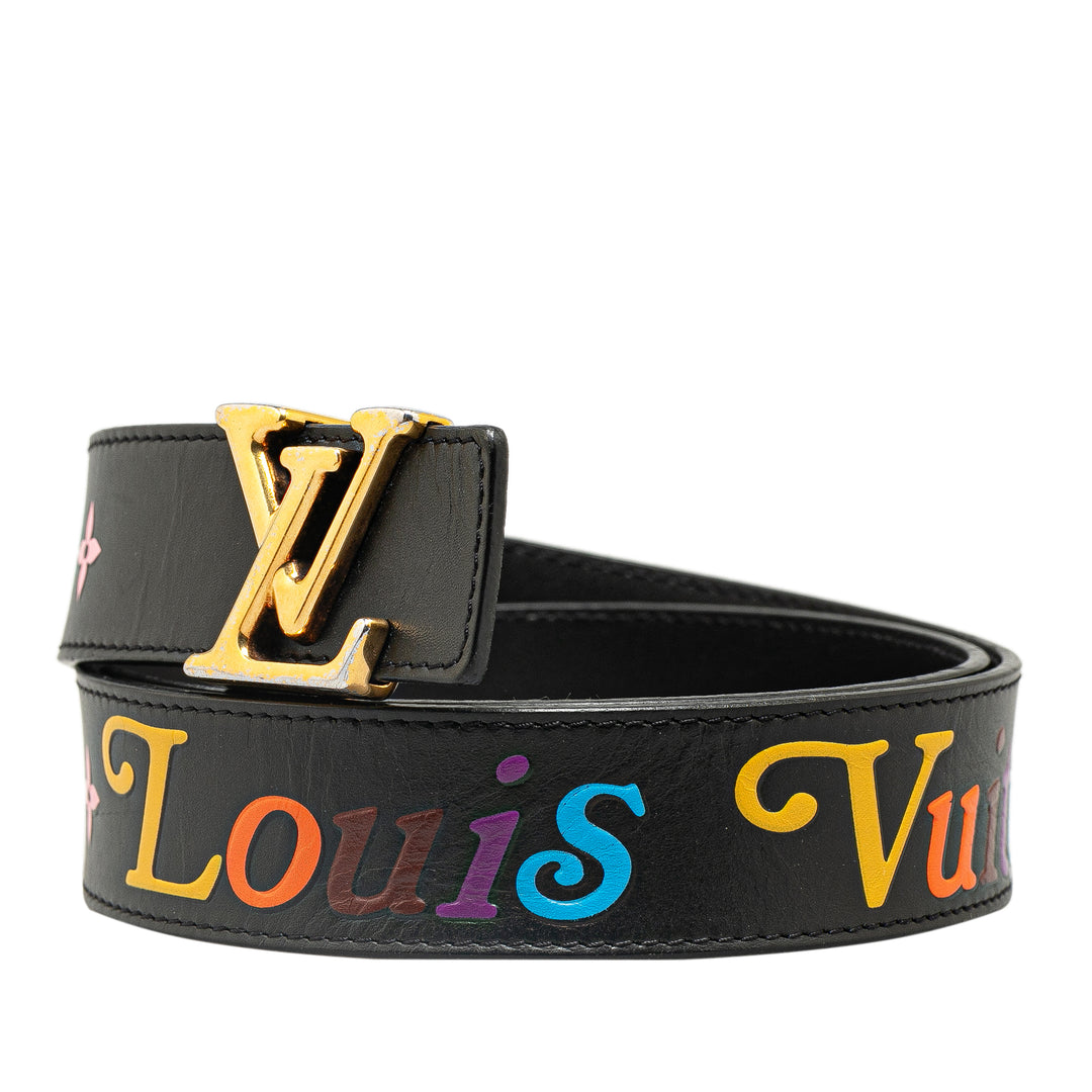 Louis Vuitton Monogram New Wave Belt Black - GABY PARIS