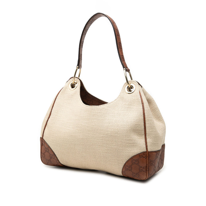 Guccissima à finitions Colbert Sac Marron