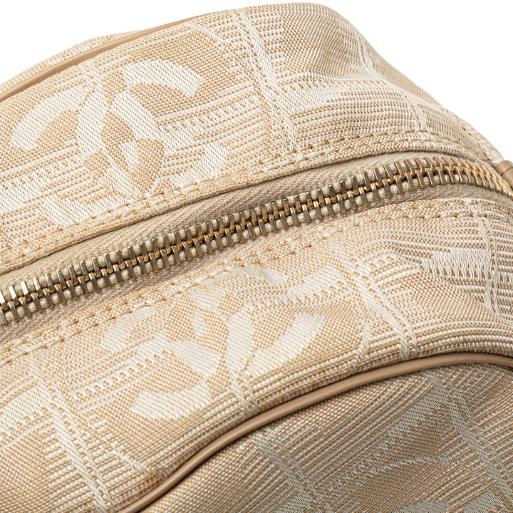 New Travel Line Nylon Handbag Brown - Gaby Paris