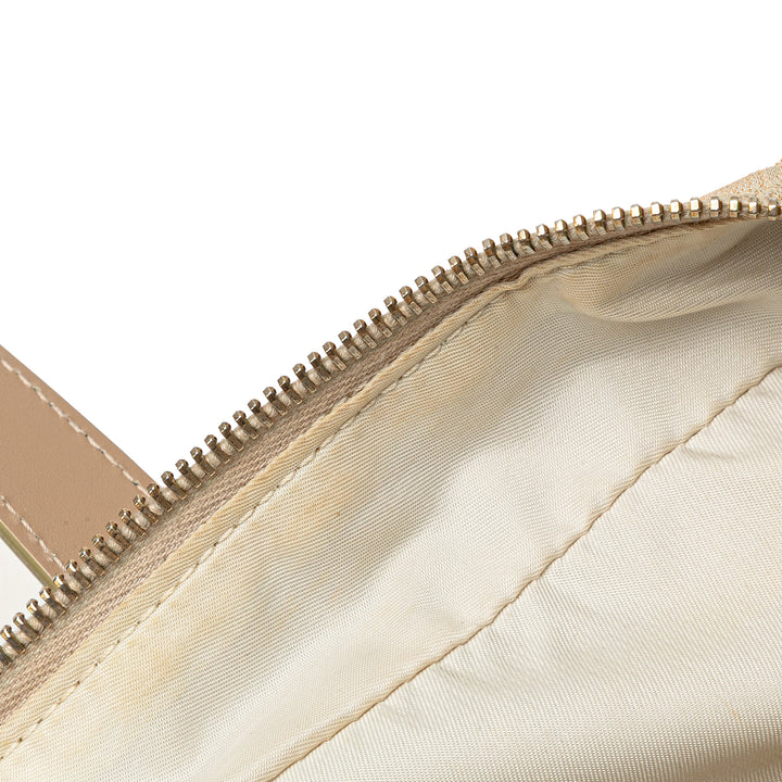 New Travel Line Nylon Handbag Brown - Gaby Paris