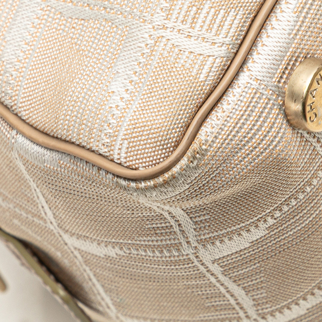 New Travel Line Nylon Handbag Brown - Gaby Paris