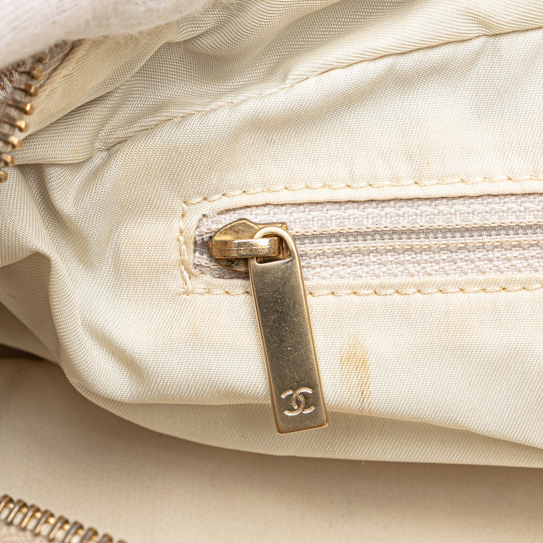 New Travel Line Nylon Handbag Brown - Gaby Paris
