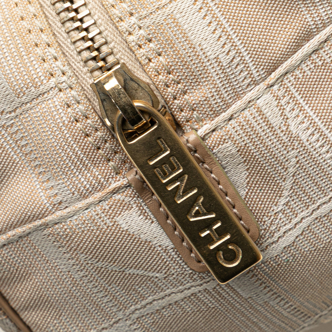 New Travel Line Nylon Handbag Brown - Gaby Paris
