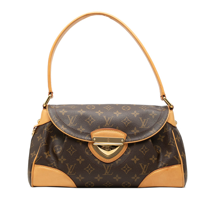Beverly MM Monogram Marron