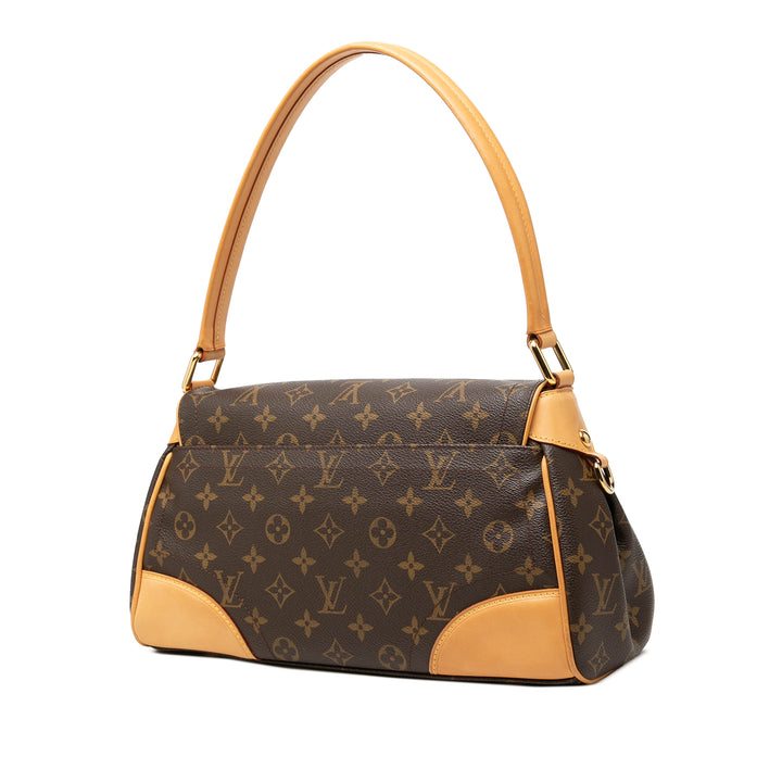 Beverly MM Monogram Marron