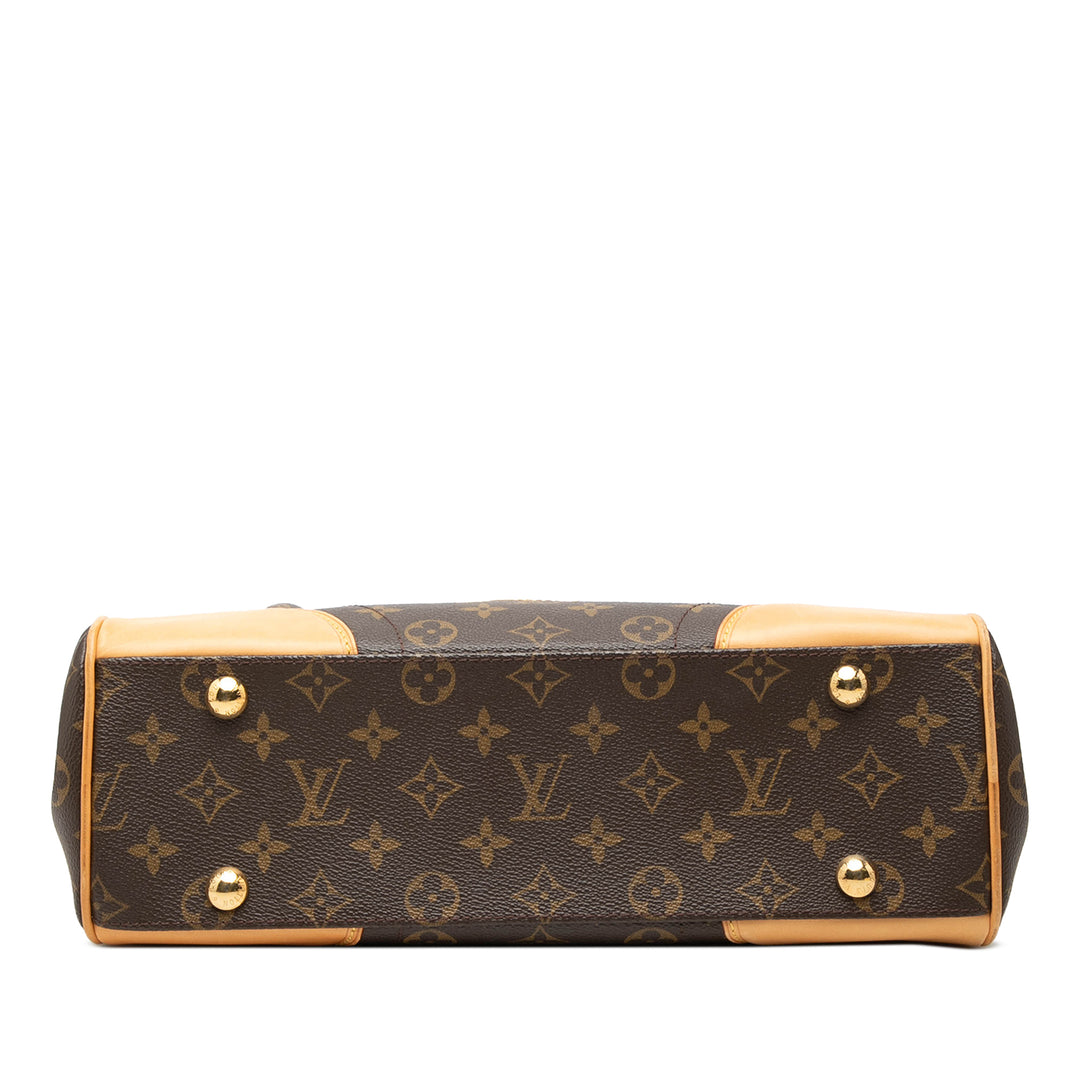 Beverly MM Monogram Marron
