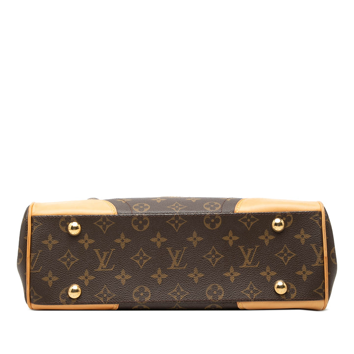 Beverly MM Monogram Marron