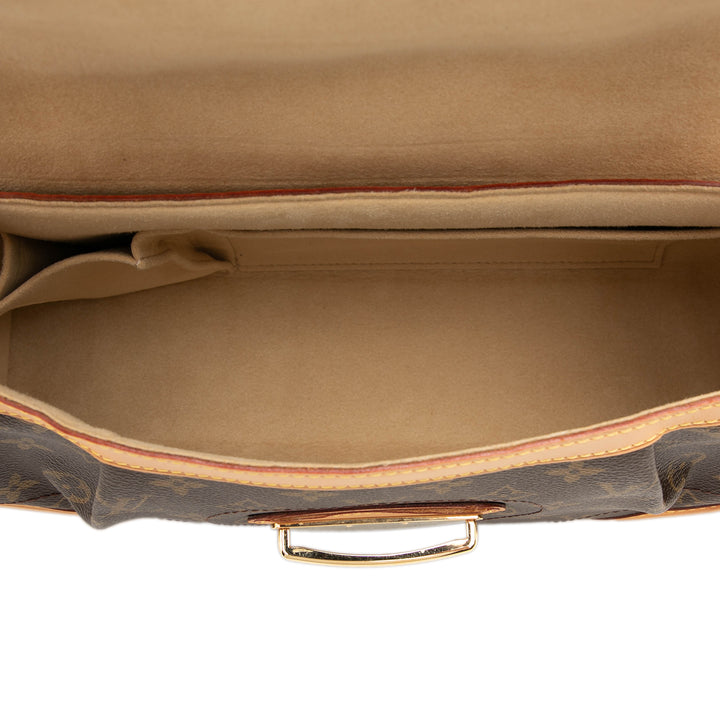 Beverly MM Monogram Marron